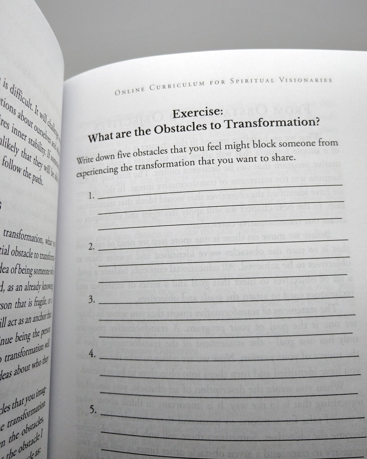 Online Curriculum for Spiritual Visionaries: How to Create Transformative Programs