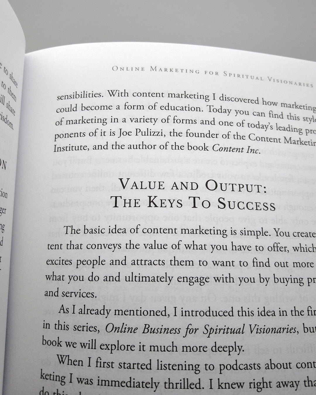 Online Marketing for Spiritual Visionaries: How to articulate your value and sell your products