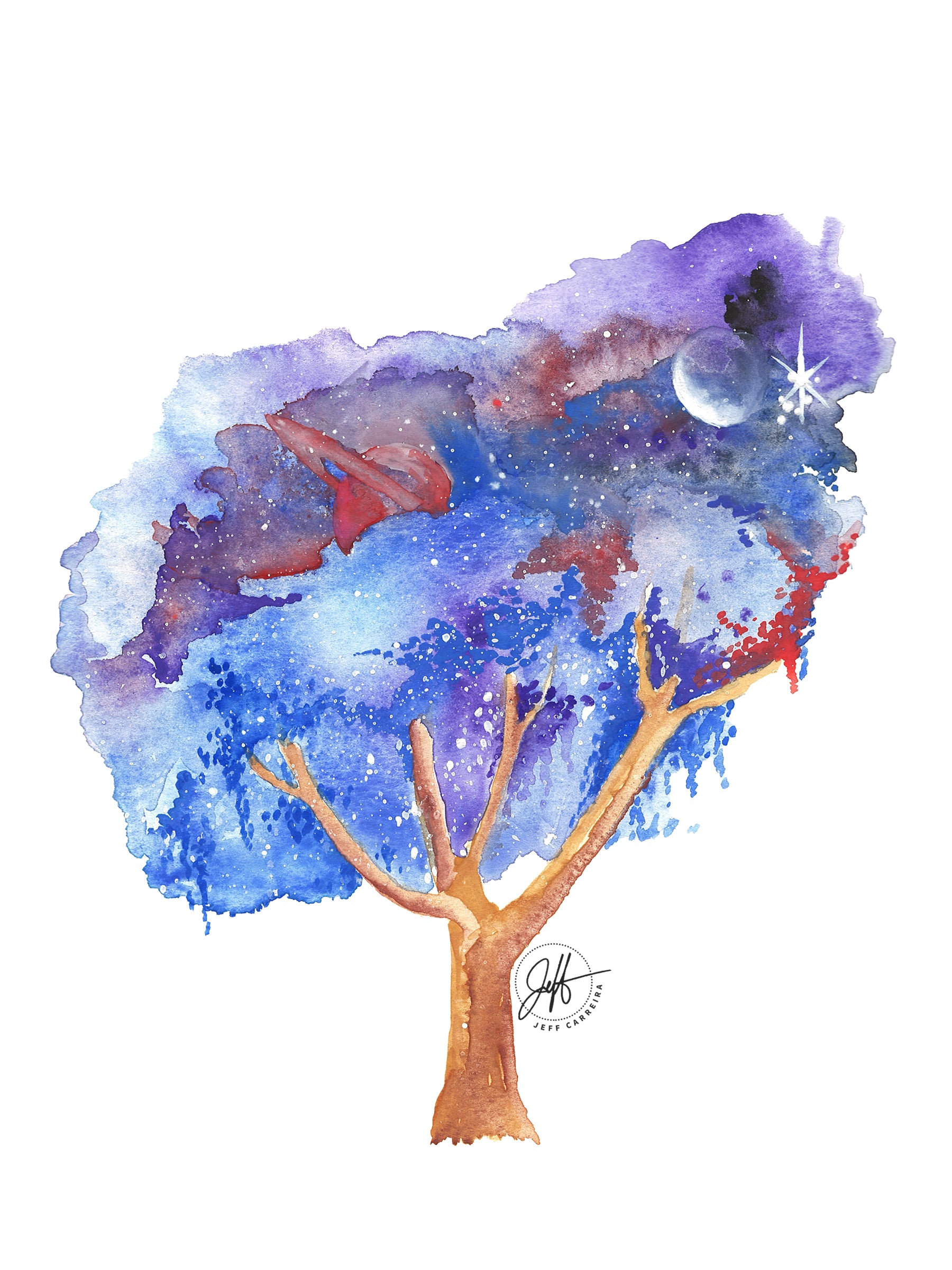 Print: Cosmic Tree