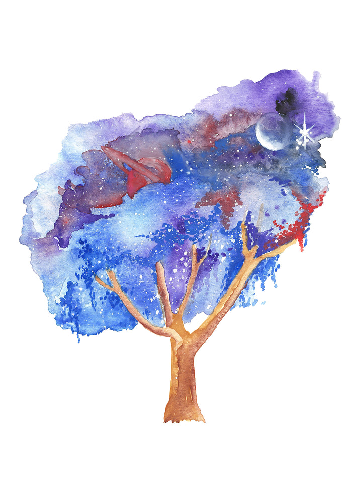 Print: Cosmic Tree