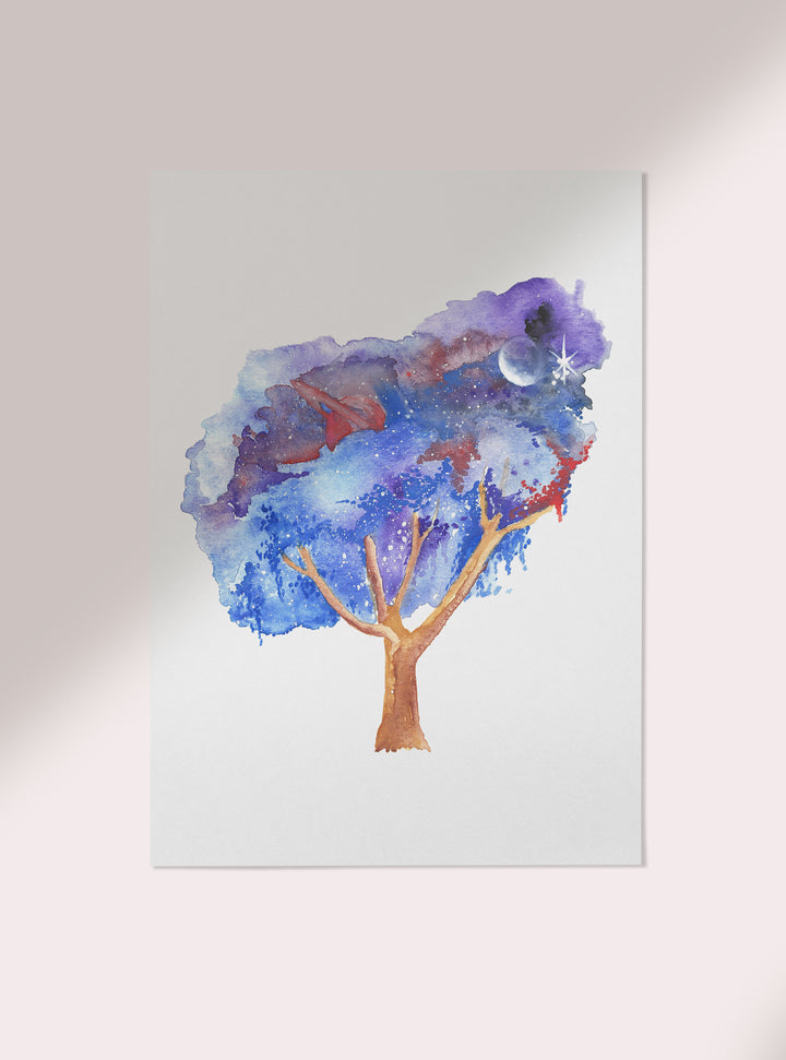 Print: Cosmic Tree