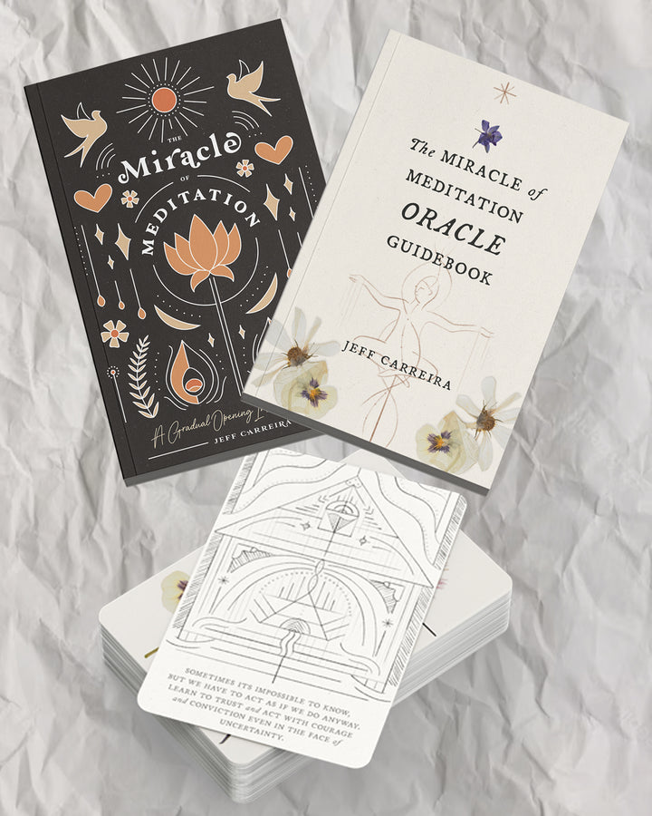 The Miracle of Meditation Bundle [Card Deck & Books]