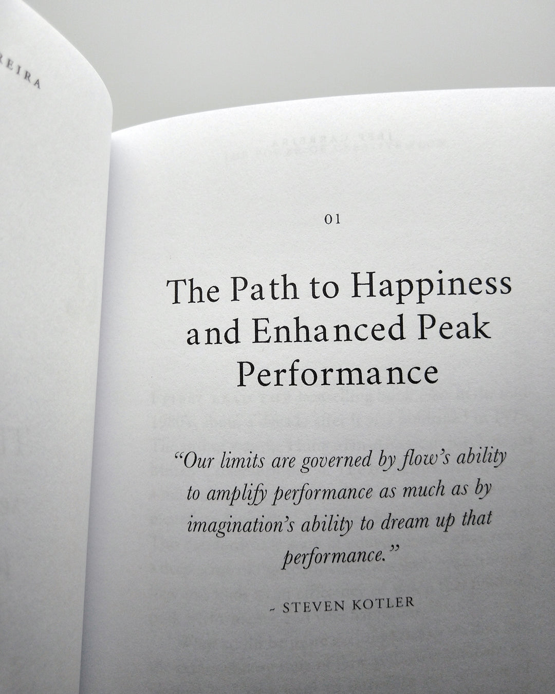 The Power of Creative Flow: Reflections on Peak Performance, Cultural Transformation, and Spiritual Growth