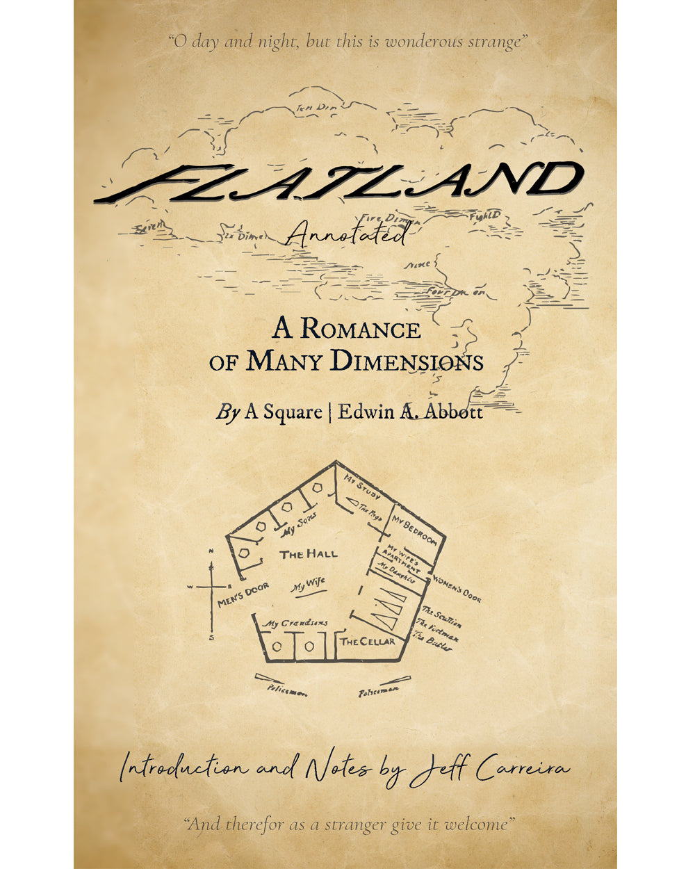 Flatland (Annotated): A Romance of Many Dimensions